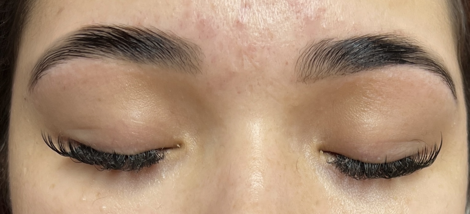 Before Brow Lamination