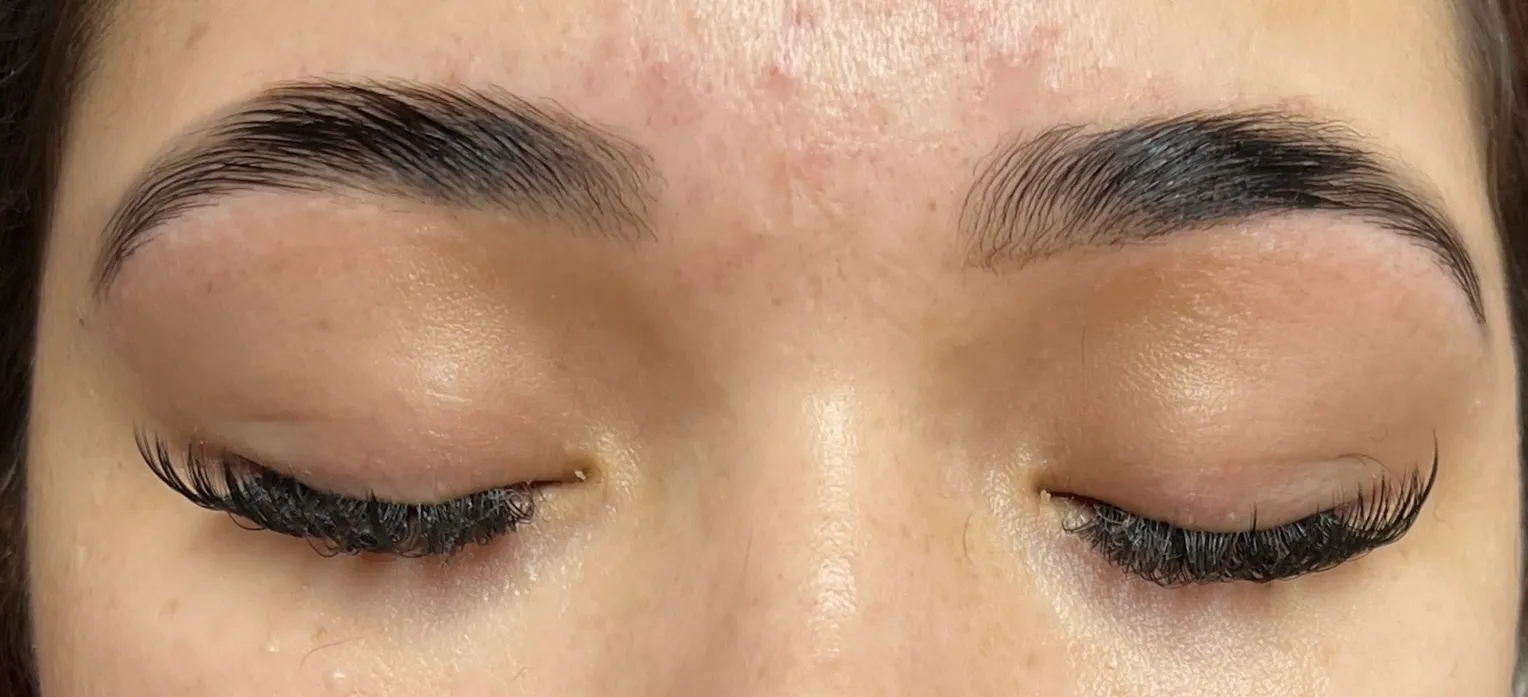 Before Brow Lamination